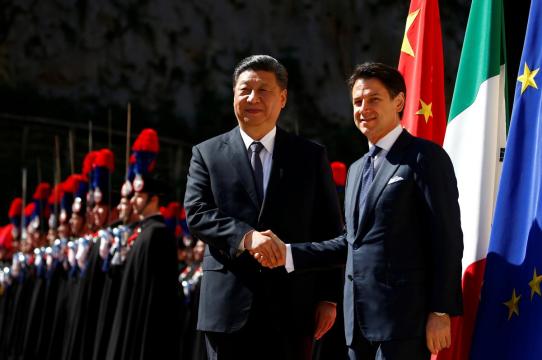 Italy endorses China's Belt and Road plan in first for a G7 nation