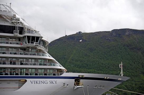 Passengers airlifted from cruise ship in storm off Norway