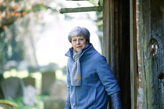 PM May met rebel lawmakers to discuss her Brexit deal
