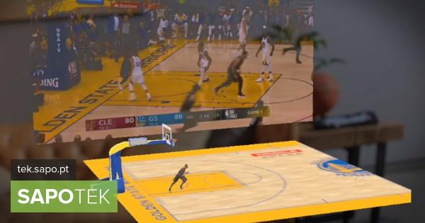 Magic Leap: já é possível assistir a partidas de basquetebol em realidade aumentada