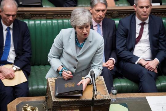 Weaker than ever, PM May tries to force her Brexit deal through
