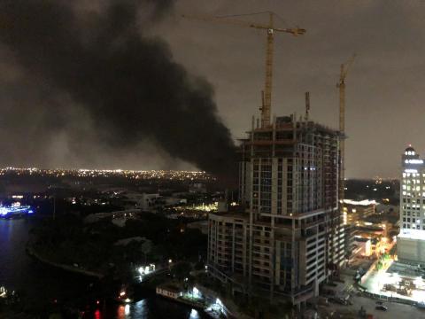 Electrical fire knocks out power to most of Fort Lauderdale, Florida