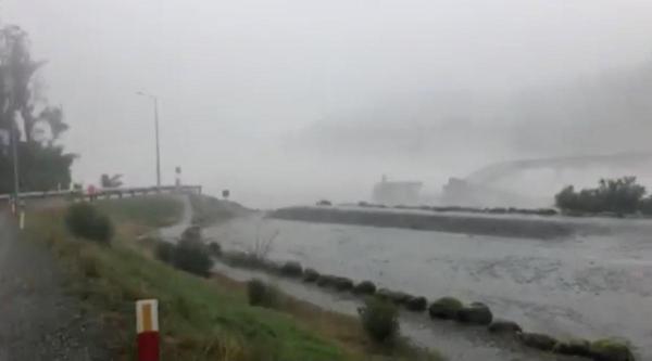 New Zealand bridge washed away in severe storm