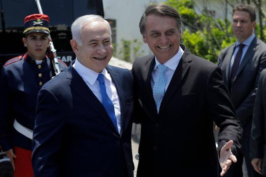 Netanyahu usa Bolsonaro em batalha pela reeleição