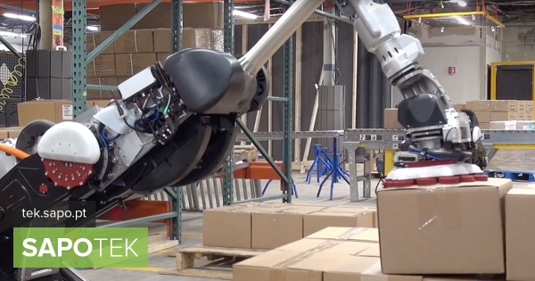Novo robot da Boston Dynamics não é humanóide mas trabalha bem em armazéns