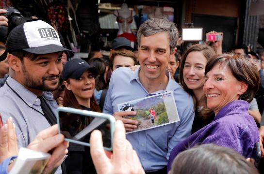 O'Rourke holds rally near Mexican border that Trump threatens to shut