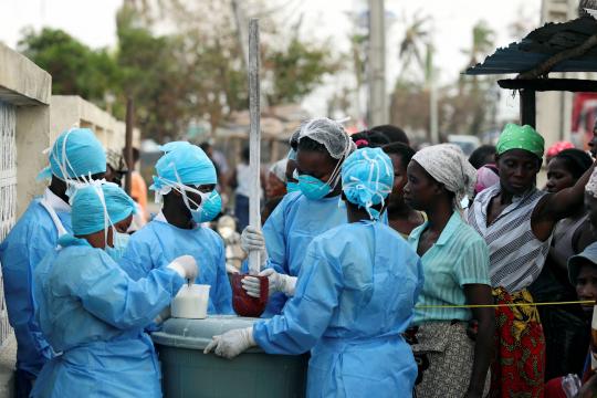 Moçambique registra 271 casos de cólera após ciclone e inundações