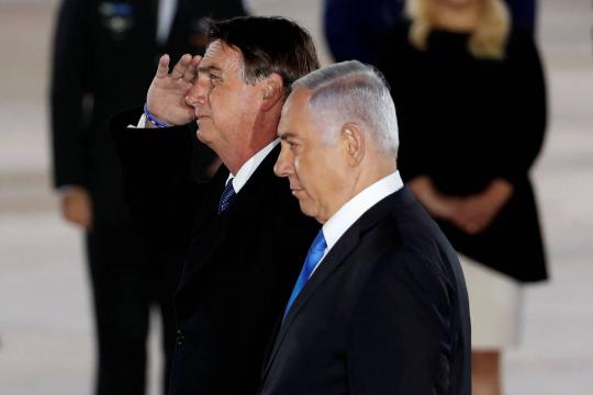 Em Israel, Bolsonaro exalta o país como exemplo a ser seguido