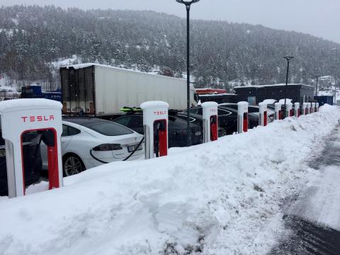 Tesla boom lifts Norway's electric car sales to 58 percent market share