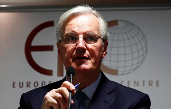 No-deal Brexit more likely by the day, three options left - EU's Barnier