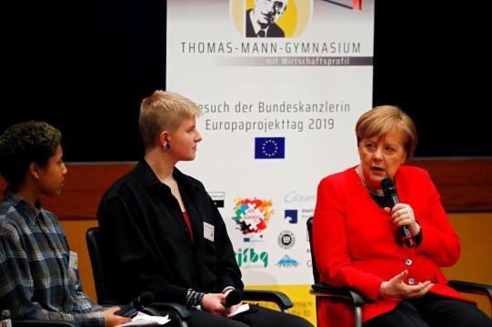 Merkel: Germany, like U.S., thinks Russia has violated nuclear arms treaty
