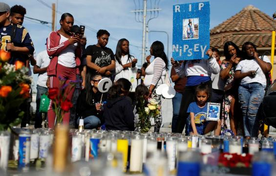 Suspect in killing of rapper Nipsey Hussle arrested: LA police