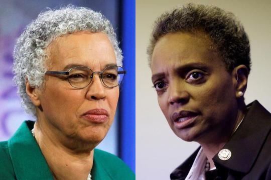 Chicago votes to choose between two black women for mayor