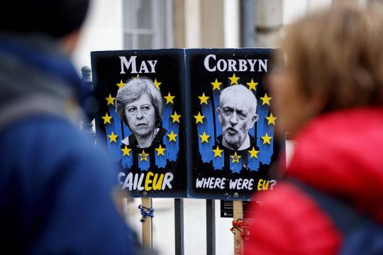 Reunião entre May e oposição sobre o brexit termina sem conclusão