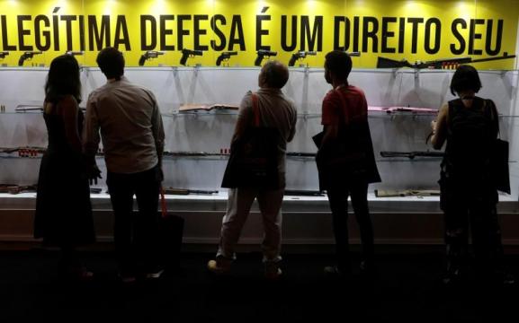Brazil crime crackdown excites defense firms at arms expo as economy doubts linger