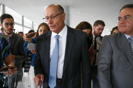 Reforma da Previdência | 'Não há nenhum tipo de troca', diz Alckmin após encontrar Bolsonaro