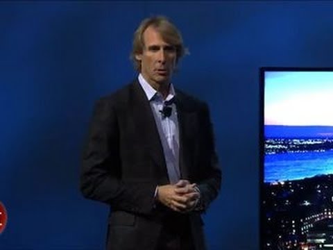 Michael Bay quits Samsungs press conference