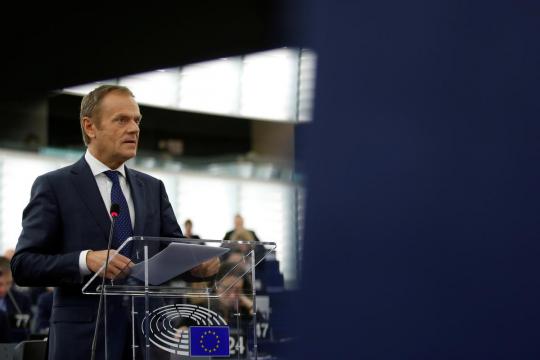 EU's Tusk proposes to offer UK 12-month 'flexible' extension on Brexit date: BBC