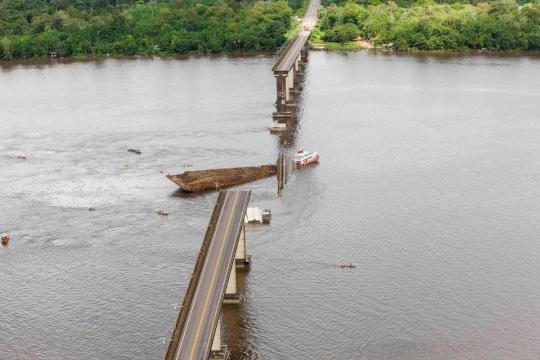 Brazil bridge collapse could affect grain shipments in north