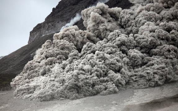 Deadly Volcanic Flows Glide on Their Own Cushion of Air