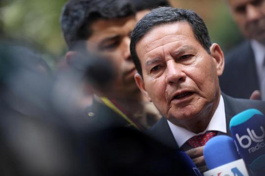 U.S., Brazilian vice presidents discuss Venezuela pressure at White House