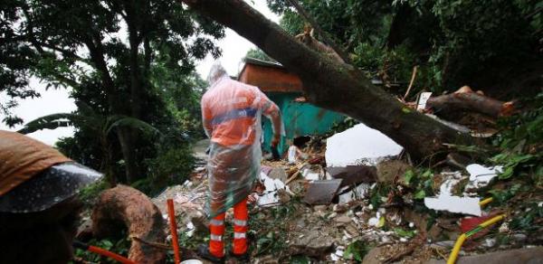 Mau tempo no Rio de Janeiro | Temporal no Rio de Janeiro deixa sete mortos