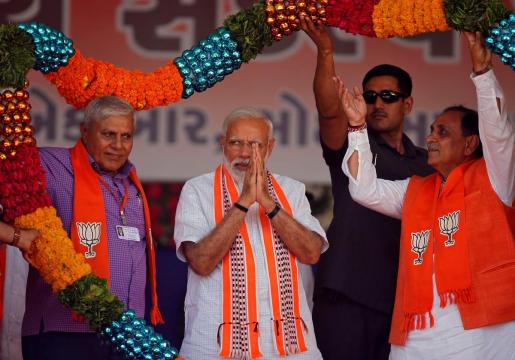 India's Modi rides nationalist fervor ahead of election starting on Thursday