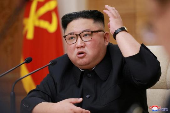 North Korea's Kim says must deliver 'blow' to those imposing sanctions: KCNA