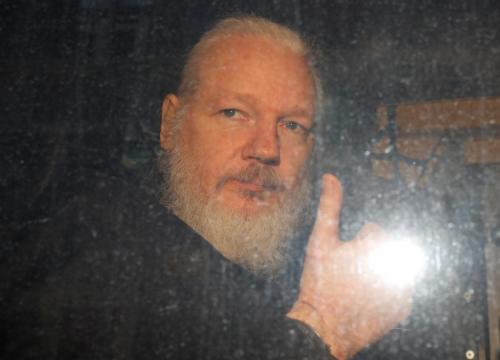 Frail-looking Assange arrested in London after seven years in Ecuador embassy