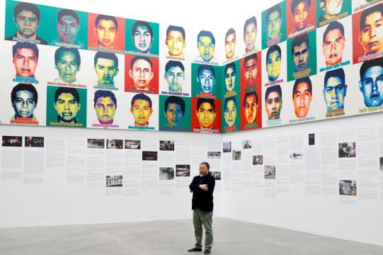 Artist Ai Weiwei takes aim at state violence in Mexico with Legos