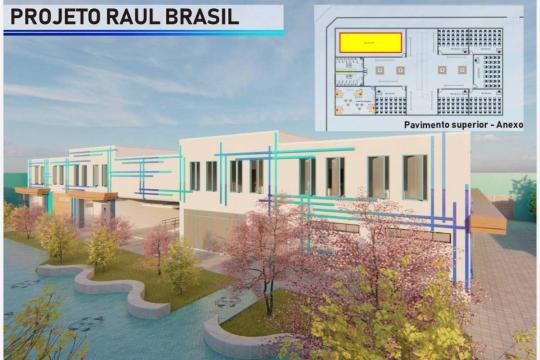 Palco de massacre, nova Raul Brasil pode ter jardim de cerejeiras, auditório e tatame