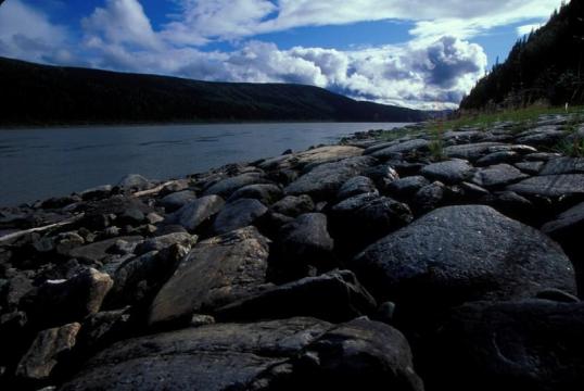Record-early Alaska river thaw follows high winter temperatures