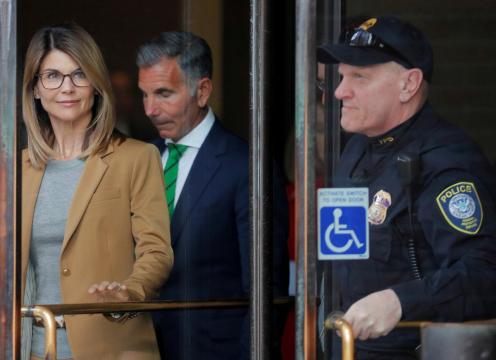 Actress Lori Loughlin pleads not guilty in college admissions case