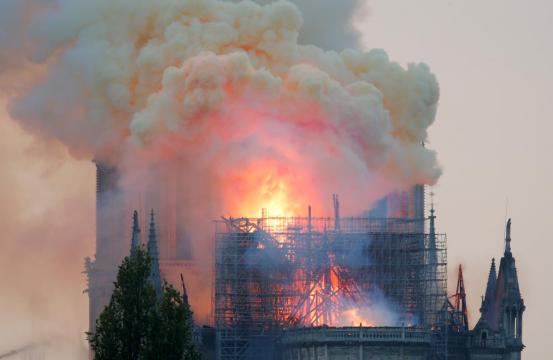 Fire devastates Notre-Dame Cathedral, centuries-old Parisian landmark