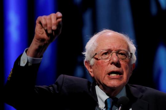 Sanders leads crowded 2020 Democrats field in total fundraising