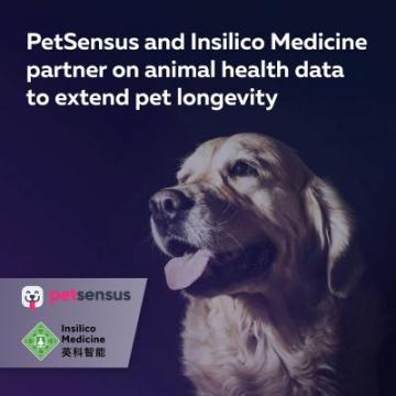PetSensus and Insilico Medicine partner on animal health data to extend pet longevity
