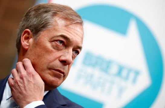 Farage's Brexit Party to top EU elections in Britain - poll