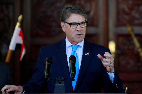 U.S. Energy Secretary Perry planning to leave Trump administration: Bloomberg