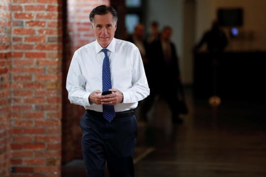 Republican Romney says he is 'sickened' by Trump's behavior during Russia probe