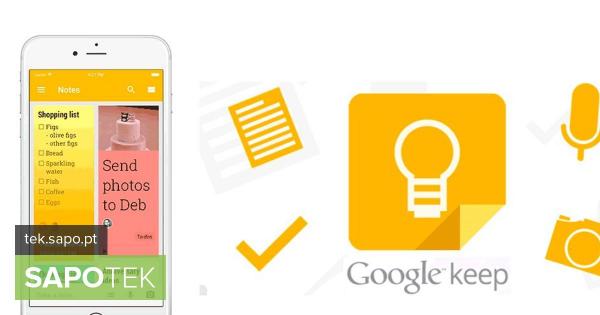 Google Keep: A aplicação da Google que provavelmente ainda não usa