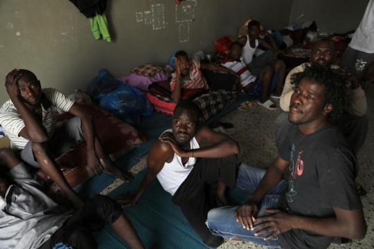Detention center opened but migrants too frightened to leave as war reaches Tripoli