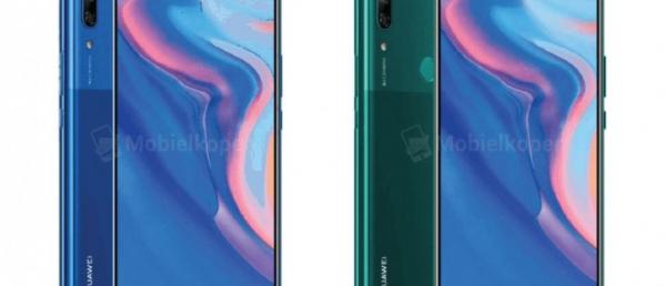 Renders leak of Huawei's first smartphone with a pop-up camera