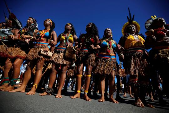 Brazil's indigenous tribes protest Bolsonaro assimilation plan