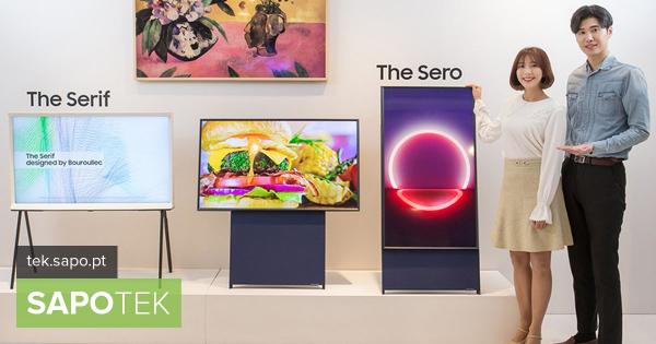 Samsung apresenta TV vertical a pensar nos "millennials"