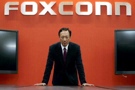 Foxconn chairman travels to White House to discuss Wisconsin: source