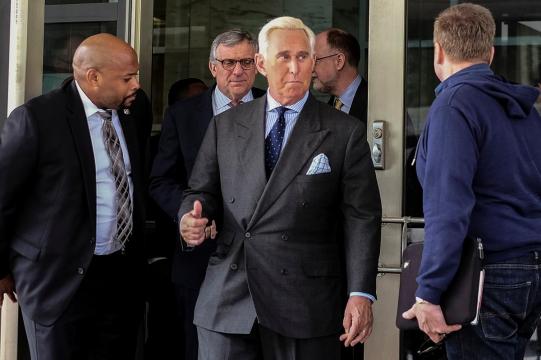 Prosecutors oppose giving unredacted Mueller report to Trump adviser Stone