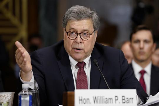 U.S. Attorney General Barr defends his actions on Mueller report