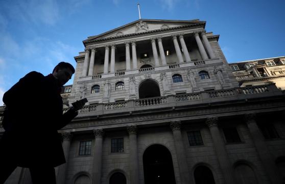 Bank of England ups growth view, Brexit keeps rate rise on ice