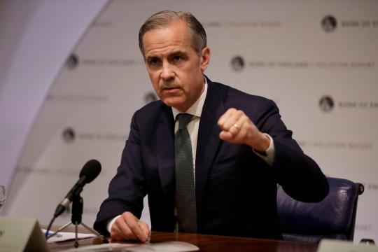 Bank of England's Carney tells investors they are too relaxed on rates