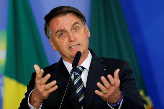 'Vamos até o limite do Itamaraty', diz Bolsonaro sobre Venezuela